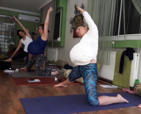 bostanlı hamile yogası