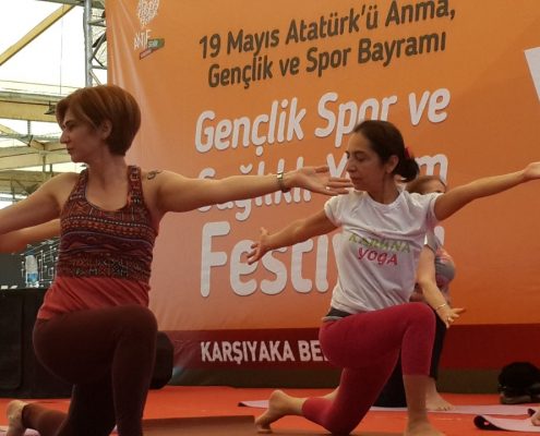 Gençlik, Spor ve Sağlıklı Yaşam Festivali karuna yoga