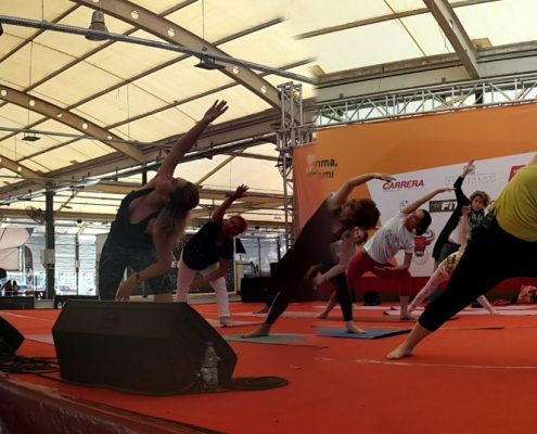 Gençlik, Spor ve Sağlıklı Yaşam Festivali yoga