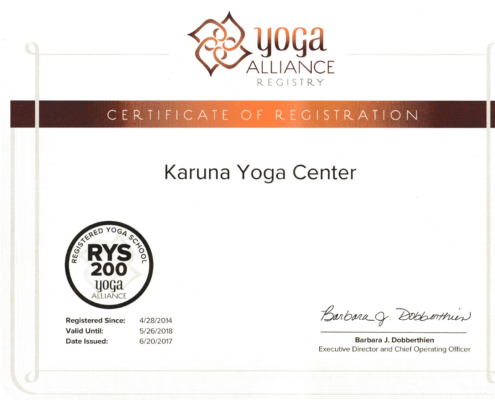 yoga alliance3 495x400 - Yin Yoga Uzmanlaşma Programı